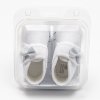 Kojenecké capáčky s mašličkou New Baby bílá 12-18 m (Barva Bílá, Velikost 12-18 m)
