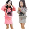 2018 baby clothes set Autumn Girls clothing Minnie bow skirt suit children suit children suit wholesale 1