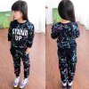 Winter Girls Clothes Sets 2Pcs Long Sleeve Tracksuit For Kids Clothes Sport Suits Children Clothing Girls 3