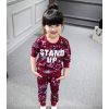 Winter Girls Clothes Sets 2Pcs Long Sleeve Tracksuit For Kids Clothes Sport Suits Children Clothing Girls Red