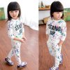 Winter Girls Clothes Sets 2Pcs Long Sleeve Tracksuit For Kids Clothes Sport Suits Children Clothing Girls 4