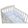3-dílné ložní povlečení New Baby 90/120 cm obláčky růžové (Barva Růžová)
