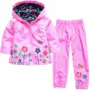 Girls Clothing Raincoat Sets Autumn Girls Clothes Set Hoodie Jackets Pants Kids Clothes Sport Suit Children 4