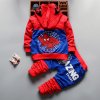 New Spiderman Baby Boys Clothing Sets Cotton Sport Suit For Boys Clothes Spring Spider Man Costumes 4