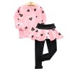 High Qulity Tracksuit For Girls Clothes Christmas Suits Children Clothing Sets Girls Sport Suit Costume For Pink (2)