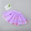 Infant Tutu Skirt Baby Girls Mini Dress with Balls Girls Tutu Skirt Princess Party Ballet Dance light Purple
