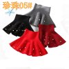 2018 New Fall and Winter Children s Clothing Girls Fashion Casual Knit Skirt Bottoming Pearl Princess 4