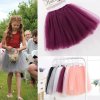 2018 summer lovely fluffy soft tulle girls tutu skirt pettiskirt 14 colors girls skirts for 6M 5