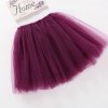 2018 summer lovely fluffy soft tulle girls tutu skirt pettiskirt 14 colors girls skirts for 6M 1