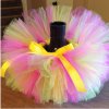 Baby Girls Photography Tulle skirt tutu Cute Kids Girls Rainbow Handmade Tutu Skirts For Princess Baby 2