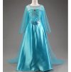 Girls Elsa Dress Costume Princess Anna Dresses Cosplay Party Summer Baby Kids Children Fancy Baby Girl Style 4