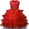 Girl Dress 2018 Sleeveless Kid Dresses Girls Clothes Party Princess Vestidos Nina 5 6 7 8 As Picture (7)