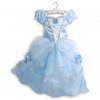 New Christmas Gift baby girls Dress Cinderella Cosplay Costume Party Dress Princess Dress Cinderella Costume as picture (2)