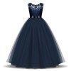 My Baby Girl Clothing Wedding Party Princess Dress for Girls 11 Years Prom Gown Teenager Children As Photo (7)
