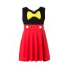 Girls Clothing snow white princess dress Clothing Kids Clothes belle moana Minnie Mickey dress birthday dresses mickey