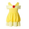 Girls Clothing snow white princess dress Clothing Kids Clothes belle moana Minnie Mickey dress birthday dresses belle
