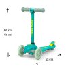 Dětská koloběžka Milly Mally Scooter Zapp mint (Barva Zelená)