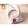 newborn swaddle super soft comfortable Kid Toddler hooded baby blanket Cloak quilt fleece wrap FTRQ0005 14