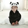 newborn swaddle super soft comfortable Kid Toddler hooded baby blanket Cloak quilt fleece wrap FTRQ0005 3