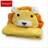 newborn swaddle super soft comfortable Kid Toddler hooded baby blanket Cloak quilt fleece wrap FTRQ0005 6