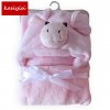 newborn swaddle super soft comfortable Kid Toddler hooded baby blanket Cloak quilt fleece wrap FTRQ0005 7