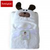 newborn swaddle super soft comfortable Kid Toddler hooded baby blanket Cloak quilt fleece wrap FTRQ0005 8