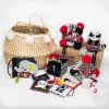 Edukační hračka Baby Ono pyramida Tiny Yoga red (Barva Červená)