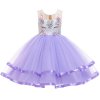 2018 New style 2 10 year summer dress Unicorn children princess dress Children s clothing girls as picture (15)