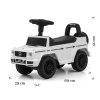 Odrážedlo MERCEDES G350d Milly Mally bílé (Barva Bílá)