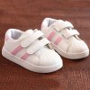 Kids Shoes Soft Chaussure Enfant Casual Sport Girls Shoes 2019 Autumn Spring Striped Kids Sneakers Breathable 22