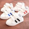Kids Shoes Soft Chaussure Enfant Casual Sport Girls Shoes 2019 Autumn Spring Striped Kids Sneakers Breathable 1