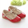 New Girls Sandals Kids Leather Shoes Children Rivets Leisure Sneakers Hot Girls Princess Dance Shoes 2
