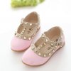 New Girls Sandals Kids Leather Shoes Children Rivets Leisure Sneakers Hot Girls Princess Dance Shoes 3
