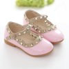 New Girls Sandals Kids Leather Shoes Children Rivets Leisure Sneakers Hot Girls Princess Dance Shoes 5