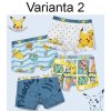Chlapecké prodyšné spodní prádlo - 4 ks/bal. boxerky Pokémon