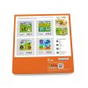 Dřevěné vkládací puzzle hmyz Viga (Barva Multicolor)