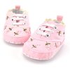 Baby Girl Shoes White Lace Floral Embroidered Soft Shoes Prewalker Walking Toddler Kids Shoes free shipping 4
