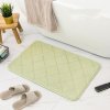 Inyahome Memory Foam Bath Mat Super Water Absorption Machine Washable Bathroom Rug Soft Absorbent Quick Dry.jpg 640x640 (5)