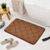 Inyahome Memory Foam Bath Mat Super Water Absorption Machine Washable Bathroom Rug Soft Absorbent Quick Dry.jpg 640x640