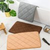 Inyahome Memory Foam Bath Mat Super Water Absorption Machine Washable Bathroom Rug Soft Absorbent Quick Dry.jpg Q90.jpg (3)