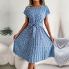 Ficusrong Fashion Floral Pleated A Line Long Dress Women Spring Summer Short Sleeve High Waist Chic.jpg Q90.jpg