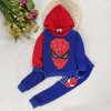 2018 Spiderman Baby Boys Clothing sets Sport suit Christmas boys Clothes Autumn winter spider man clothes 2