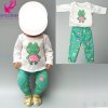 doll clothes for 43cm born Baby doll boy clothes green frog for 17 40cm 38cm baby A5