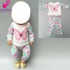 doll clothes for 43cm born Baby doll boy clothes green frog for 17 40cm 38cm baby A1