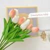 Bytová dekorace - kytice umělých tulipánů