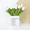 Bytová dekorace - kytice umělých tulipánů