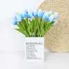 Bytová dekorace - kytice umělých tulipánů