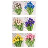 Bytová dekorace - kytice umělých tulipánů - 15 kusů