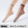 10Pairs Spring Summer Women Soft Socks Velvet Silk Socks Non Slip Bottom Splice Transparent Ladies Ultrathin.jpg 640x640 (2)