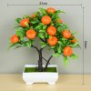 Bytová dekorace - umělý stromek v květináči - bonsaj